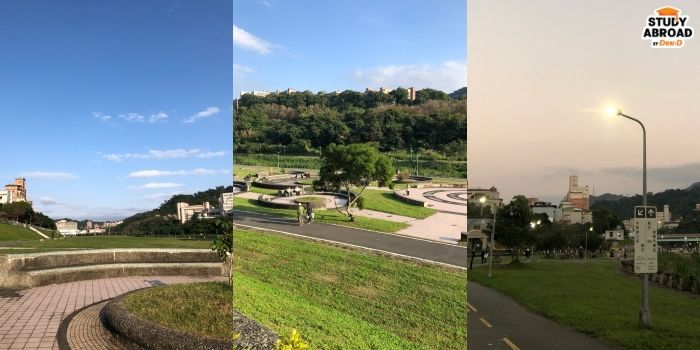 สวนสาธารณะหลังมหาวิทยาลัย