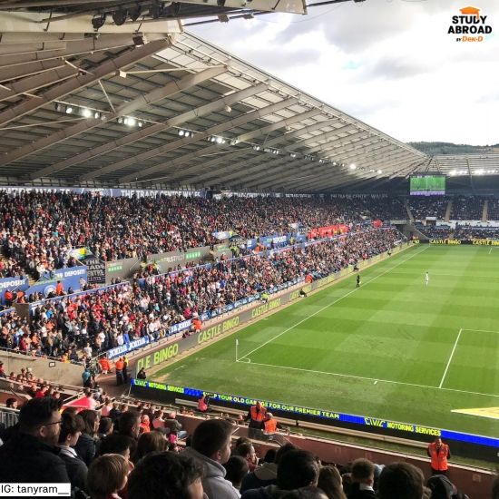 สนามฟุตบอลที่ Swansea