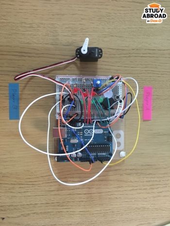 (เขียน Code และต่อ Arduino ในวิชา Computer System Architecture )