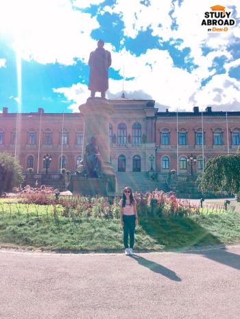 ตอนปี 2 เราเลือกมาเรียนที่ Uppsala University เพราะสนใจด้านวิจัยและอยากทำงานในบริษัทยา (UU เด่นด้านนี้) 