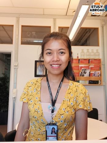 ‘เรียนและทำงานวิจัยป.โท สังกัด Department of Chemistry-Analytical chemistry’