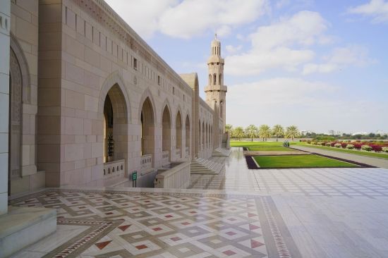 Sultan Qaboos Mosque, Maskat, Oman