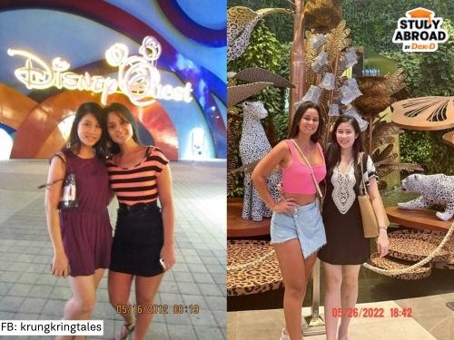 (เพื่อนตอนทำงานดิสนีย์ที่ยังติดต่อกันถึงทุกวันนี้)