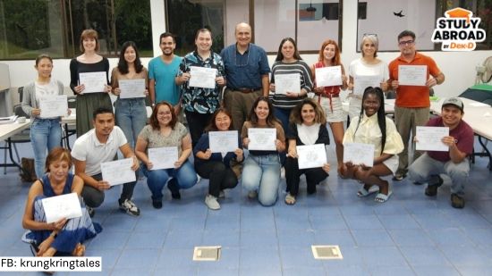 เป็น session อบรมเพิ่มเติมของ UPEACE เสียเงินเอง ลงเรียนได้ตามความสมัครใจ