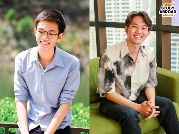 ซ้าย : น้องเบสท์ รร.กำเนิดวิทย์