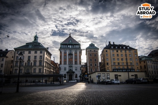 ย่าน Old town ของสวีเดน