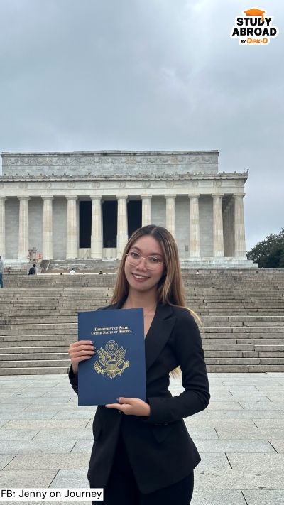 ถ่ายที่หน้าอนุสรณ์สถานลิงคอล์น  (Lincoln Memorial)