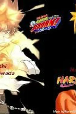 ปกนิยาย [fic  KHR + NARUTO]สลับรักต่างมิติ