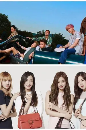 ปกนิยาย [ exo & blackpink ] หมั้นรักสลับคู่