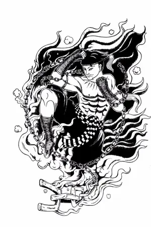 ปกนิยาย ​มวยไทยขย่มฟ้า​