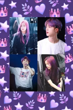 ปกนิยาย Purple Hair Couple! 💜 — Jinsoo