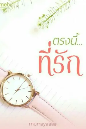 ปกนิยาย ตรงนี้...ที่รัก