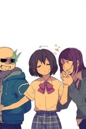 ปกนิยาย [Fic UNDERTALE] Sans x frisk x chara