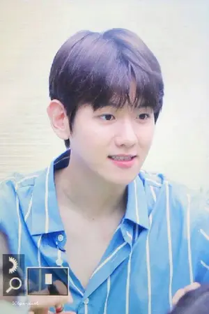 ปกนิยาย fic chanbaek  รักนะนายหูกาง