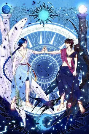 ปกนิยาย { Fic Magi the labyrinth of magic x Oc } Magic Kingdom Adventure : ผจญภัยแดนเวทมนต์  (aladdin x oc)