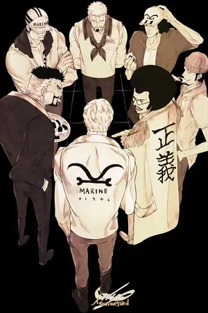 ปกนิยาย [Fic Onepiece] เกิดใหม่ทั้งทีทำไมต้องมาอยู่ในกองทัพเรือ!?