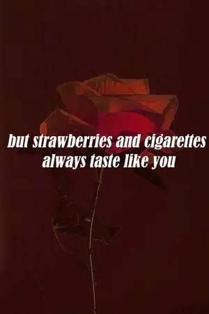 ปกนิยาย strawberries n cigarettes | noren