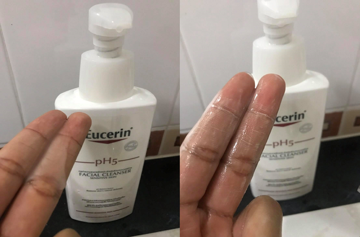 eucerin ph5 sensitive facial cleanser