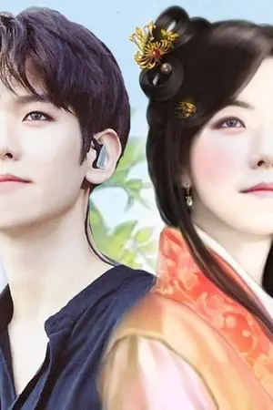 ปกนิยาย อลวนรักข้ามภพ ( Chanbaek Ft.EXO )