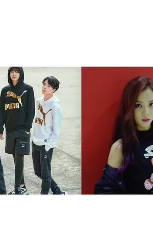 ปกนิยาย Bts Blackpink  รักป่วนอลเวงของเราทั้ง4      sookook  Jimsoo Vsoo