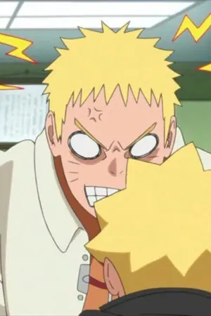 ปกนิยาย BORUTO & NARUTO ; DAD.. WHAT THE?