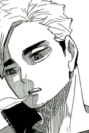 ปกนิยาย ( fanfic haikyuu ) Miya Atsumu x OC | Honey whiskey .