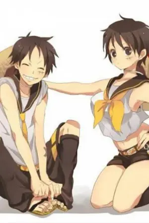 ปกนิยาย (Fic one piece)ตายแล้วเกิดมาเป็น........น้องสาวเจ้าบ้า