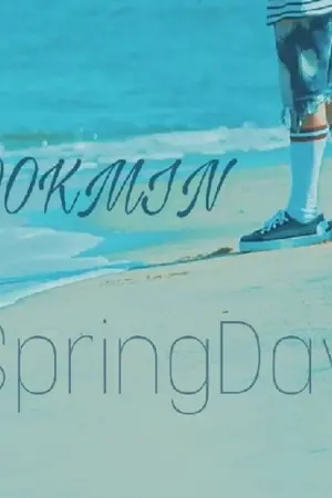 ปกนิยาย #KOOKMIN_SpringDay / รักริมหาด