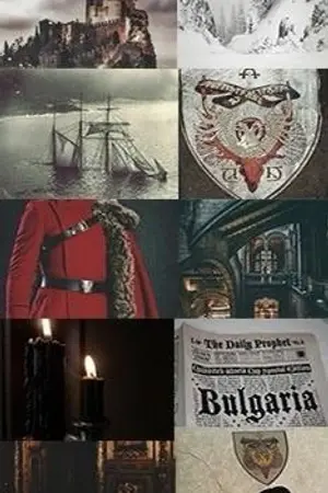 ปกนิยาย [fic Harry  Potter] (yaoi) At Durmstrang (END)