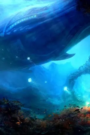 ปกนิยาย โดดเดี่ยวใต้ทะเล 1000 เมตร