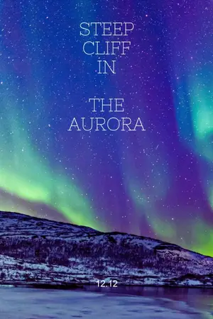 ปกนิยาย Steep cliffs in the aurora