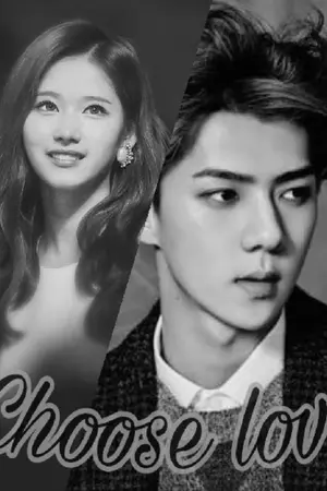 ปกนิยาย Choose love ❤️ [รักต้องเลือก]​ (ธีสิส&เจนนิษฐ์)​