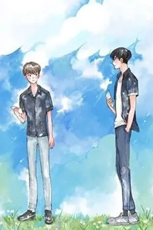 ปกนิยาย (end ― yaoi) ◦ (สนพ.hermit) ◦ 「 จีบเป็นคำกริยา 」