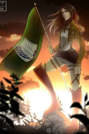 ปกนิยาย [Attack on Titan]​ สาวออฟฟิต​ทะลุ​มิติ​ผ่า​พิภพ​ไททัน​