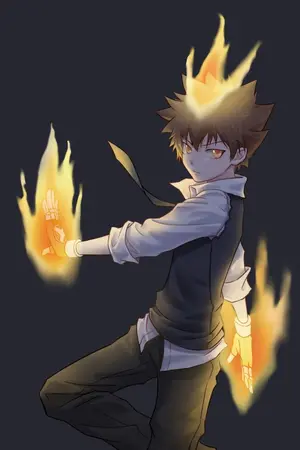 ปกนิยาย อยากมีชีวิตสงบสุขแต่ดูเหมือนว่าจะไม่ง่าย Tsuna x oc / Reborn x oc