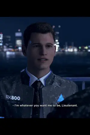 ปกนิยาย [Fan fic : Detroit Become human] :  Just a machine?