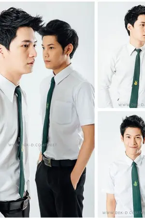 ปกนิยาย Fanfic Singto & Krist ผมคงต้องเป็นแฟนพี่(รีไรต์)