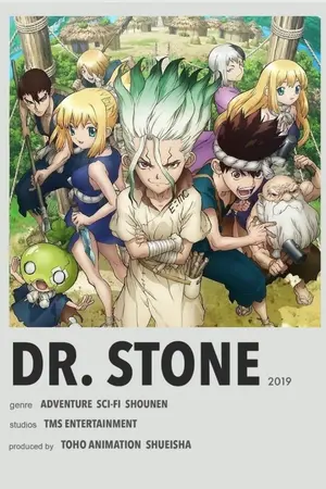 ปกนิยาย | Fic Dr.Stone x OC | ᴀᴄᴛɪᴏɴ = ʀᴇᴀᴄᴛɪᴏɴ