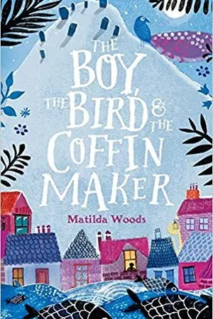 ปกนิยาย เด็กชาย นก และช่างต่อโลง