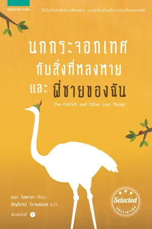 ปกนิยาย นกกระจอกเทศกับสิ่งที่หลงหาย และพี่ชายของฉัน