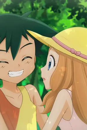 ปกนิยาย Pokemon ซาโตชิ x เซเรน่า fanfic