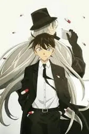 ปกนิยาย Fic Conan Black Bullet  ( ยิน x ชินอิจิ )