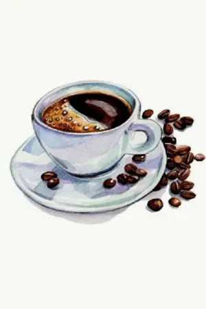 ปกนิยาย 04:00pm คาเฟ่ระบายรัก(y) #ซันโฟม