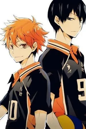ปกนิยาย มาจากอนาคต(ฟิค Hinata x Kageyama)​