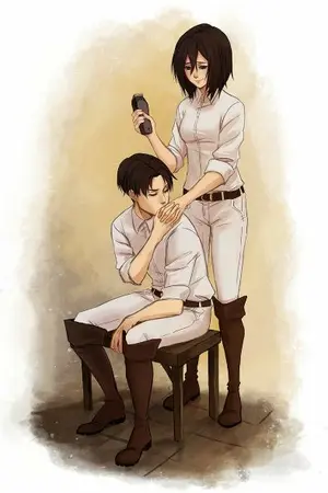 ปกนิยาย [Fic : Attack on titan] Half a half : ชีวิตนี้เป็นของเธอ (Levi x Mikasa)