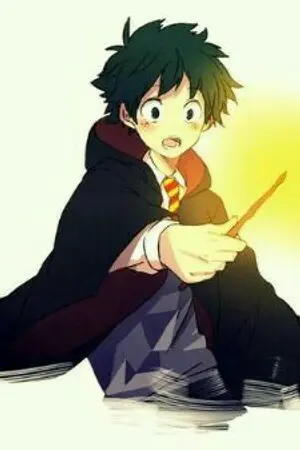 ปกนิยาย 🌟ผมคือ..พ่อมดฝึกหัด!?💯🌹👑》KatsuDeku《