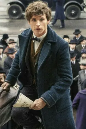 ปกนิยาย fantastic beasts Newt x Theseus