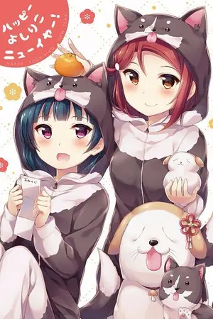 ปกนิยาย Love Live Sunshine!! Yoshiko X Riko