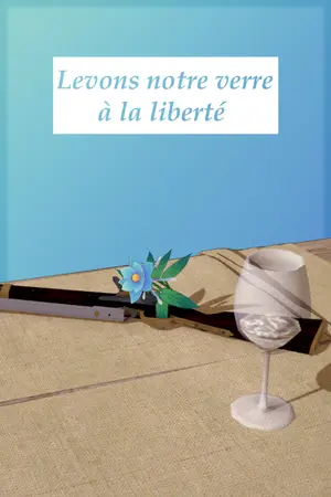 ปกนิยาย Levons notre verre à la liberté