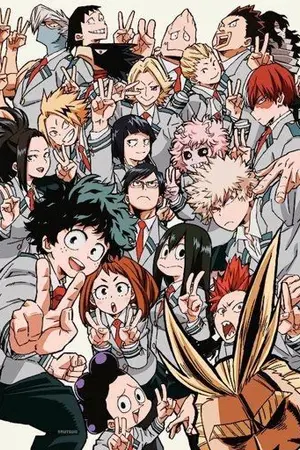 ปกนิยาย [Fic boku no hero academia] เกิดใหม่มาเป็นฮีโร่ค่ะ!  [AllOc , BakuKiri]